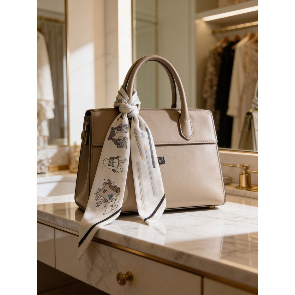 Elegant Luxury Styling Purse wraps in White and Navy